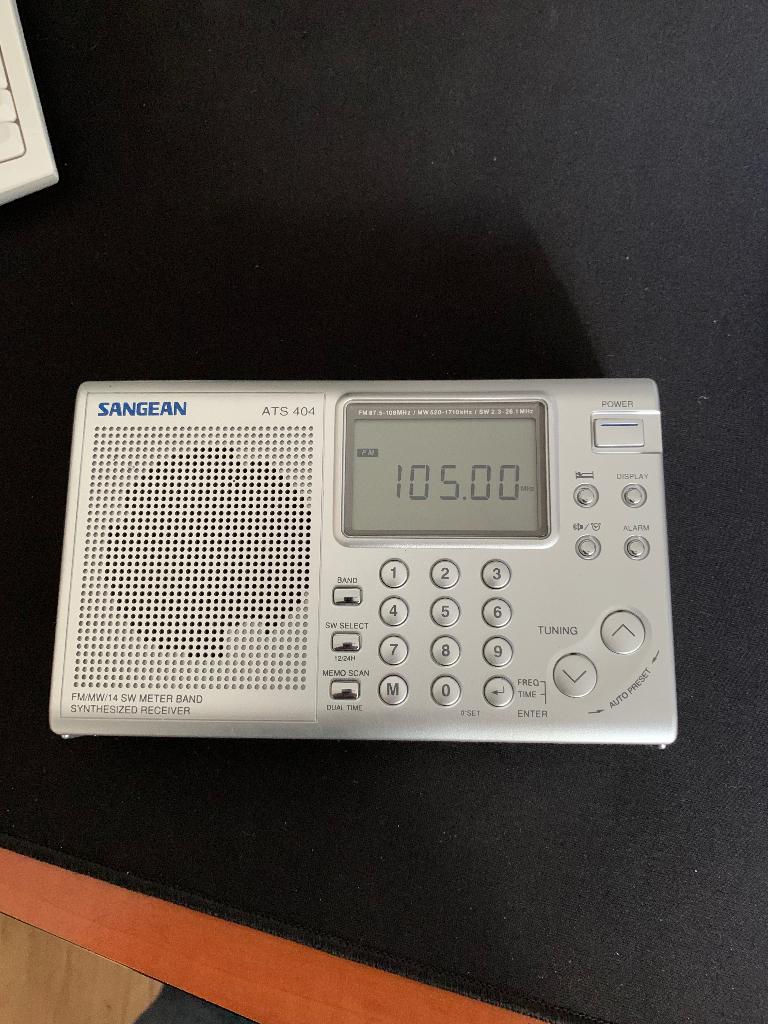 sangean ATS 404, Ophalen, Gebruikt, Wereldontvanger