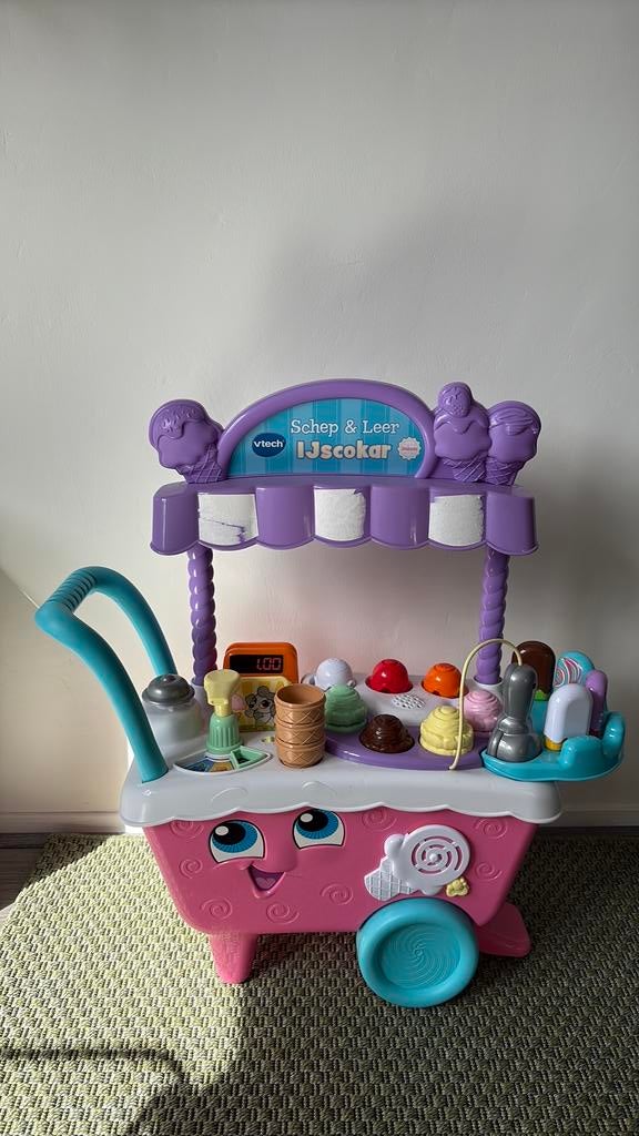 Vtech ijsco kar, Ophalen, Gebruikt