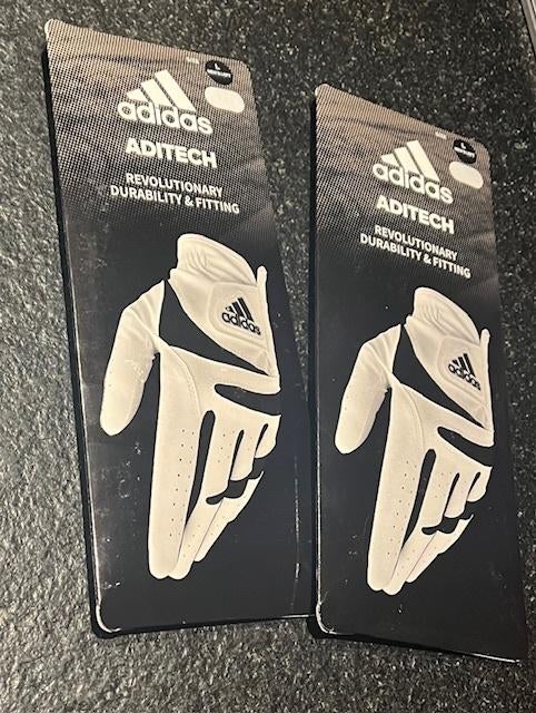 2 x adidas aditech golf glove golfhandschoen, Sport en Fitness, Golf, Ophalen of Verzenden, Nieuw, Kleding