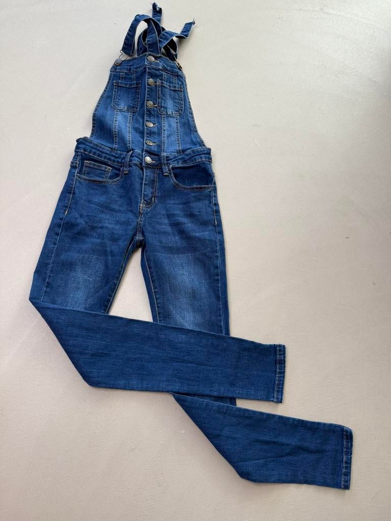 Dames spijker tuinbroek Simply chic maat S, Ophalen of Verzenden, Zo goed als nieuw, Blauw, W28 - W29 (confectie 36)