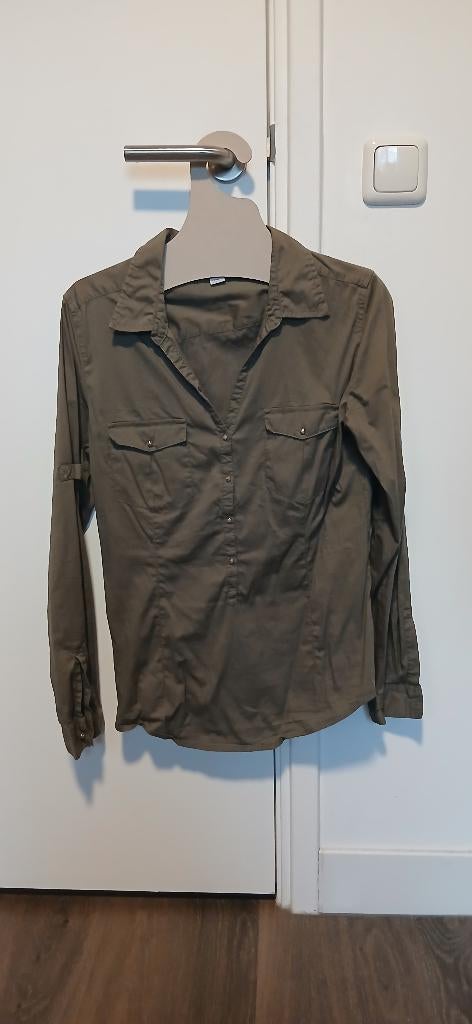 Blouse met stretch, Kleding | Dames, Blouses en Tunieken, Maat 42/44 (L), Ophalen of Verzenden, Zo goed als nieuw, Amisu