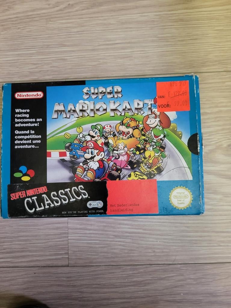 Super Mario Kart SNES, Verzenden