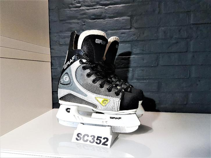 Graf Super 101 ijshockey Hockey hockeyschaatsen Maat 33, Sport en Fitness, Schaatsen, Zo goed als nieuw, IJshockeyschaatsen, Overige merken