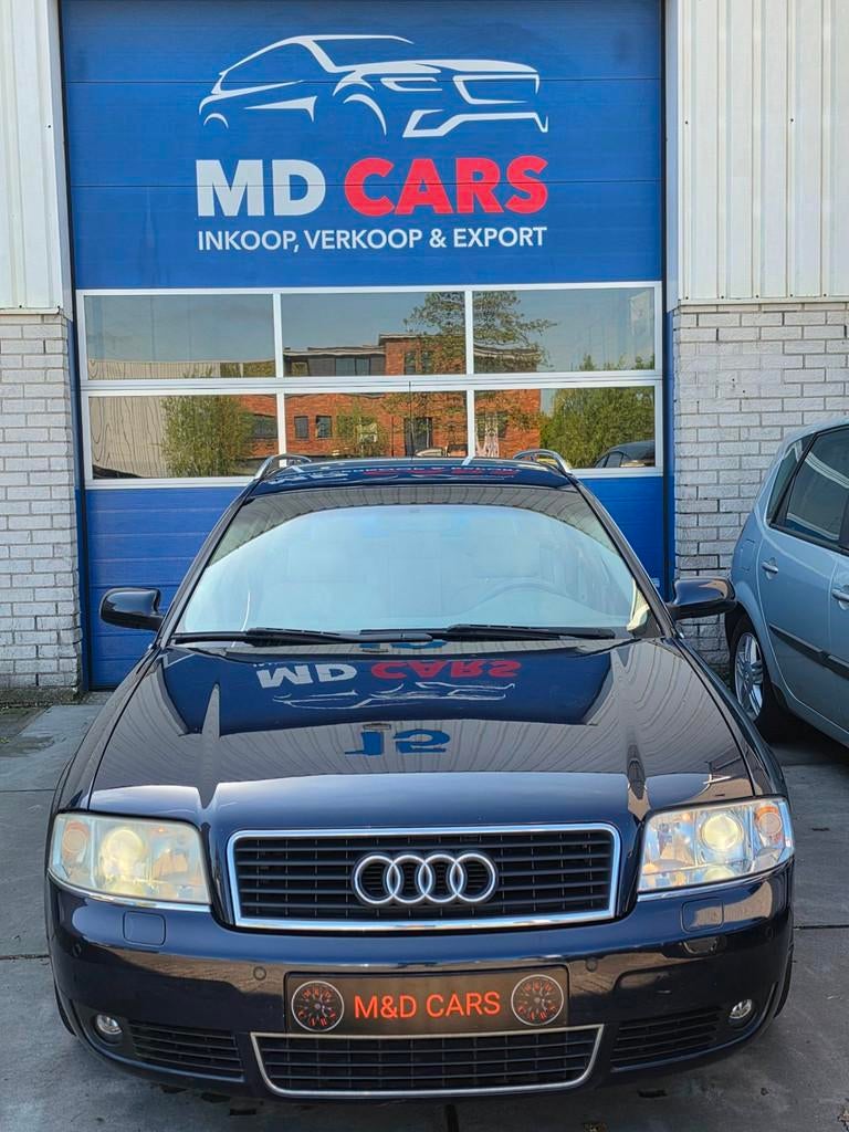 Audi A6 Avant 2.4 quattro AUTOMAAT/NAP/TREKHAAK/AIRCO, Auto's, Audi, Automaat, Gebruikt, Beige, Blauw