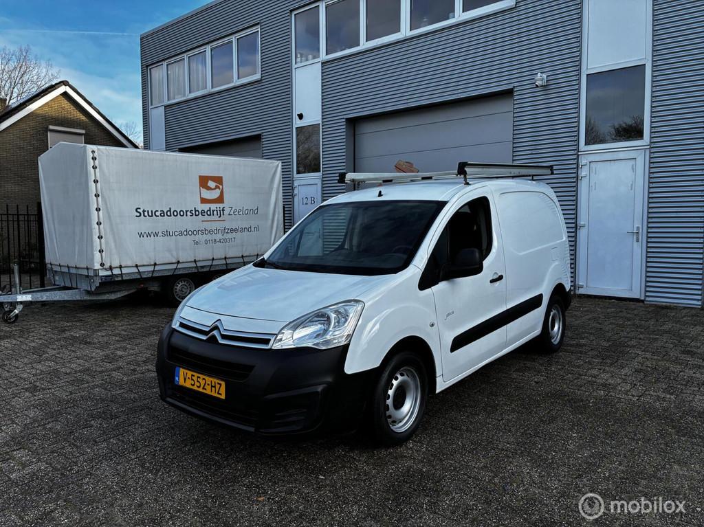 Citroen Berlingo bestel 1.6 BlueHDI 75 Club AC Cruise Ex btw, 4 cilinders, Citroën, 23 km/l, Origineel Nederlands