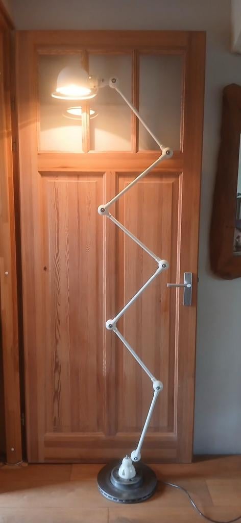 Jielde lamp vloerlamp 6 armen wit jieldé, Ophalen of Verzenden, 150 tot 200 cm