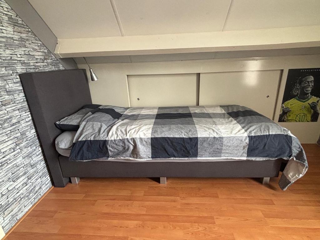 Boxspring bed 90x200 - Eenpersoons, Gebruikt, 90 cm, Eenpersoons, Ophalen of Verzenden