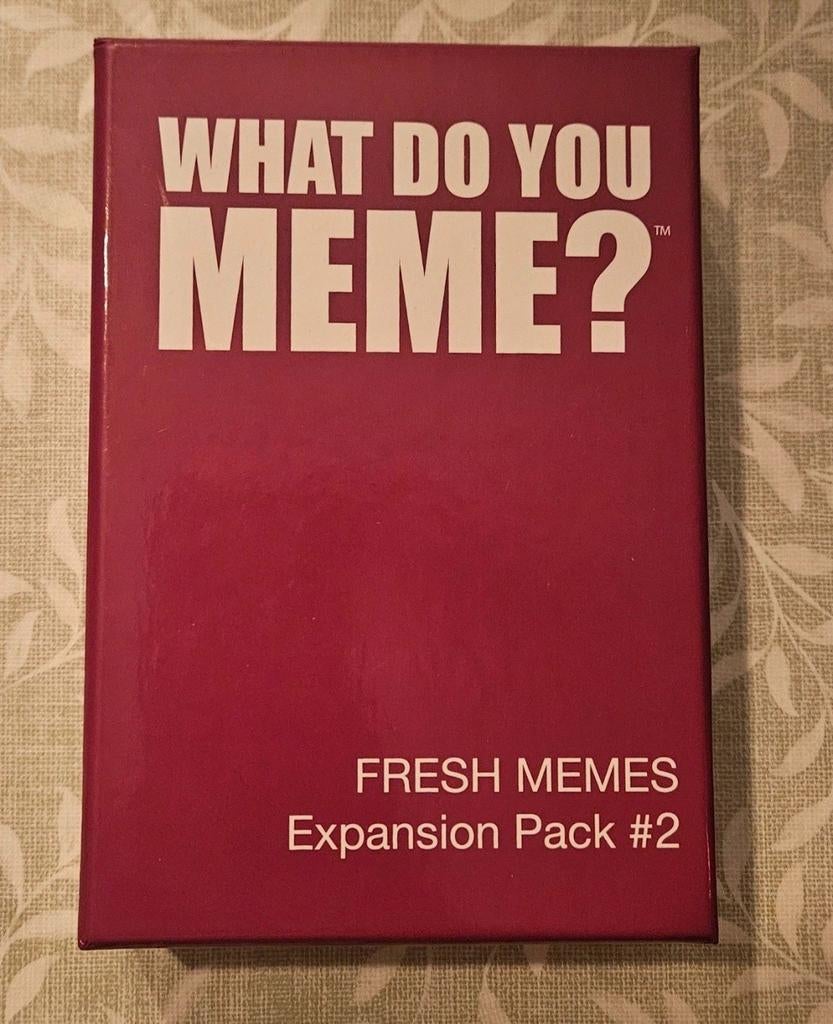 What Do You Meme? Fresh Memes Uitbreidingspakket #2, Vijf spelers of meer, Ophalen of Verzenden, Zo goed als nieuw, What Do You Meme?
