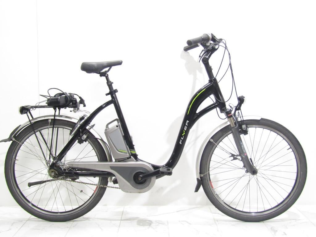 Flyer Ebike zwart dames 54cm 26inch, 51 tot 55 cm, Gebruikt, Overige merken
