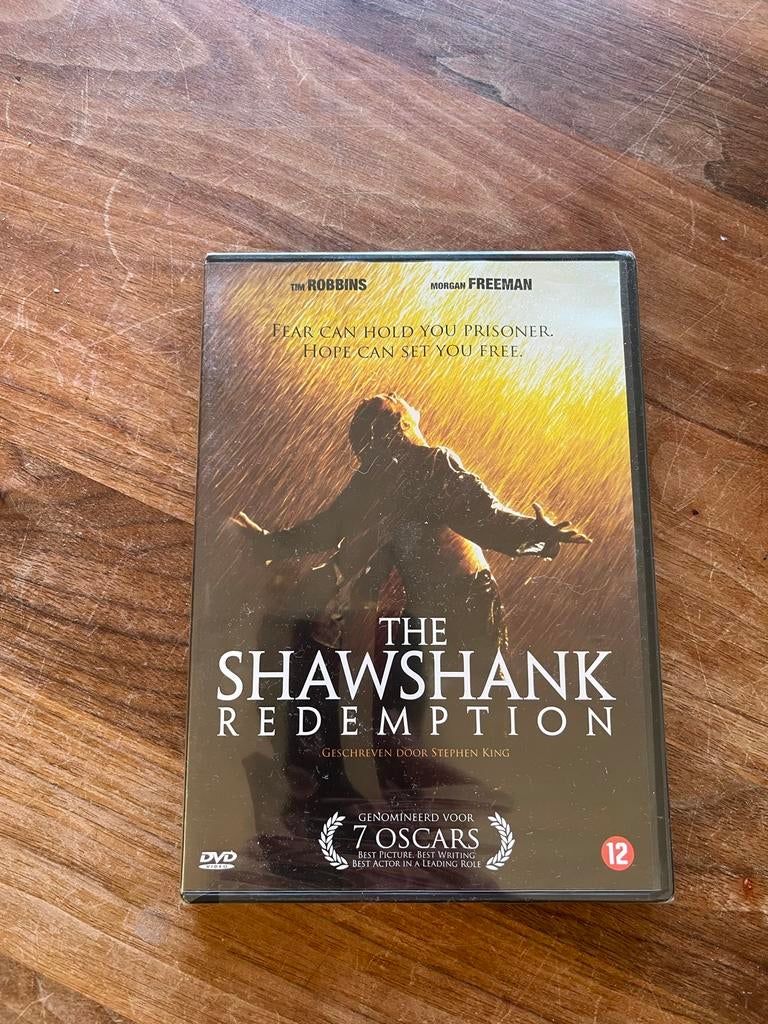 The Shawshank Redemption DVD - Klassieker van Stephen King, Vanaf 12 jaar, Ophalen of Verzenden, Gebruikt, Drama