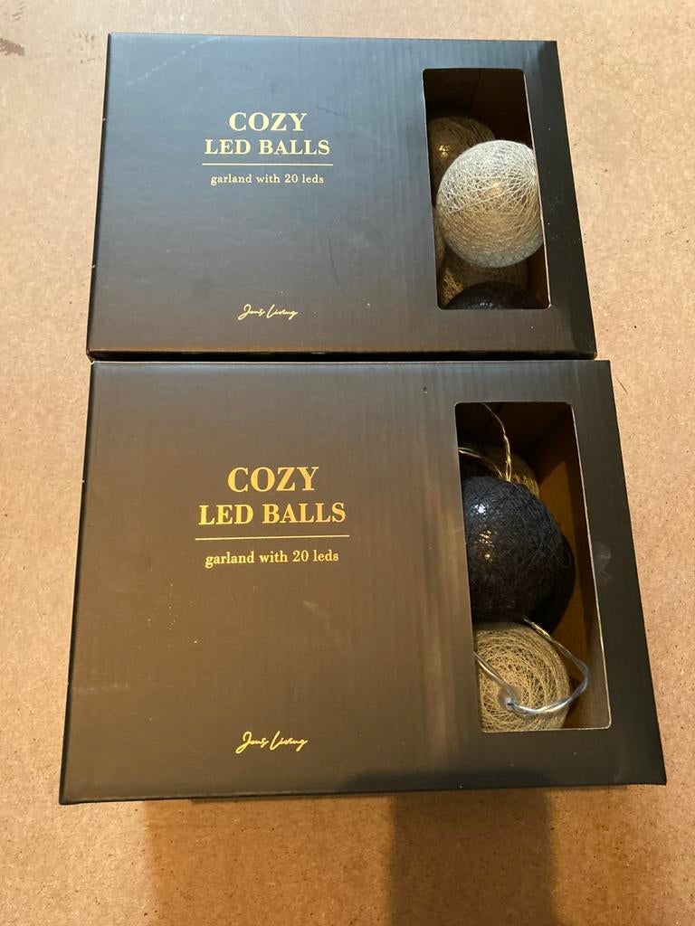 Led balls nieuw in de verpakking, Ophalen of Verzenden, Zo goed als nieuw, Overige typen