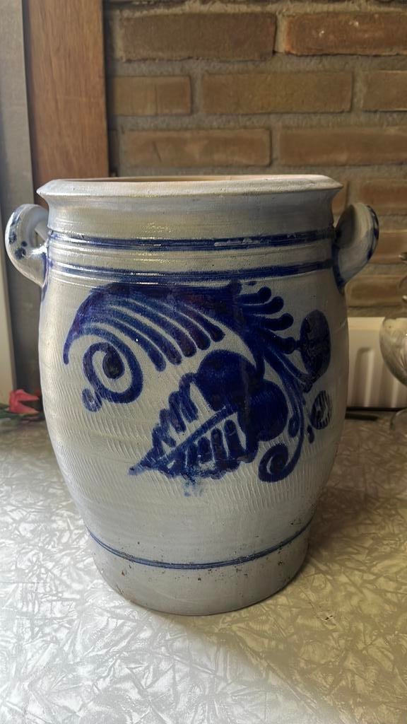 Keulse pot bloempot 34 cm hoog, Ophalen of Verzenden