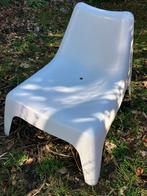 IKEA BUNSÖ kinderstoel wit, Ophalen, Kunststof, Gebruikt, Wit