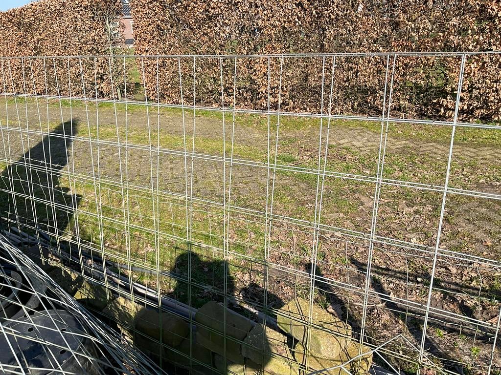 Gaaspanelen 210x130, mazen 10x10, Tuin en Terras, Gaas en Draad, Ophalen