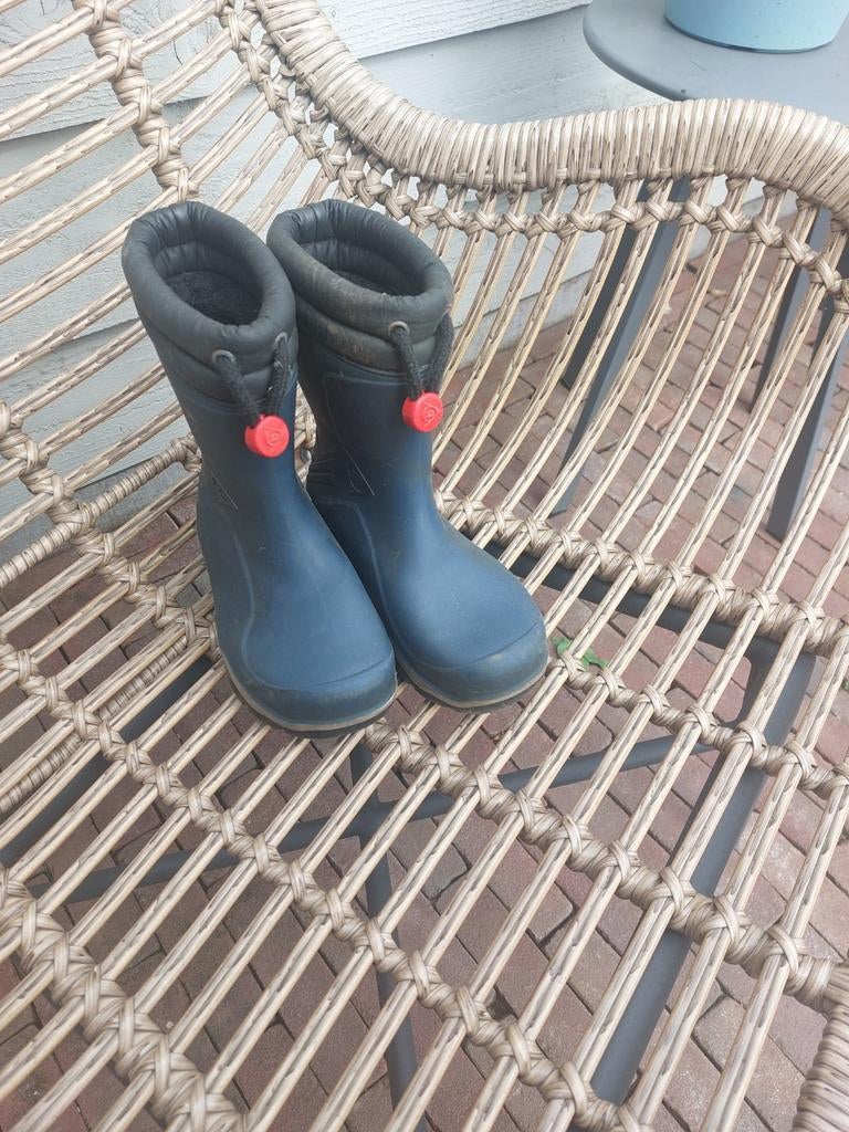 Donkerblauwe winterlaarzen, Ophalen of Verzenden, Gebruikt, Laarzen