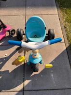 Blauwe driewieler met duwstang - Gebruikt, goede staat, Ophalen, Gebruikt