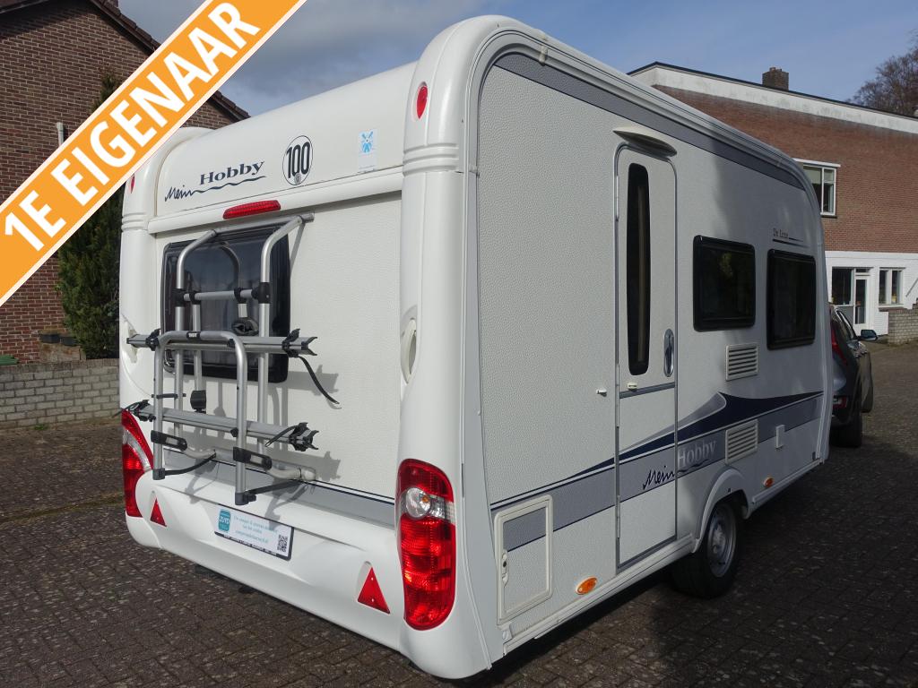 Hobby De Luxe 400 SF, Topstaat, 1e eigenaar, mover,voortent, Caravans en Kamperen, Ringverwarming, Hobby, Treinzit, 750 - 1000 kg