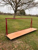 Mattenwagen / turnmattenkar – geschikt voor 2 dikke matten, Ophalen, Gebruikt, Fitnessmat