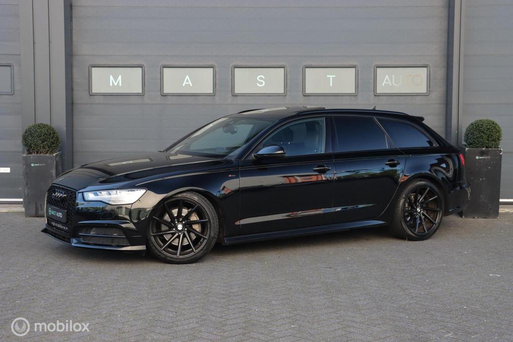Audi A6 Avant 3.0 TDI quattro S line|PANO|HUD|MATRIX|Stoelve, Auto's, Audi, Automaat, Gebruikt, 2000 kg, Leder en Stof