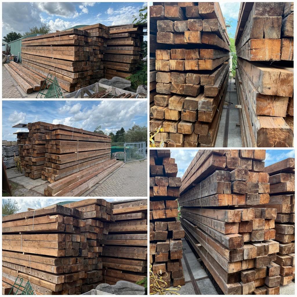 Oude balken GEBINTEN 17X22CM 7.50m lang!!! Uniek hout!, Tuin en Terras, Ophalen of Verzenden, Gebruikt, 250 cm of meer, Balken