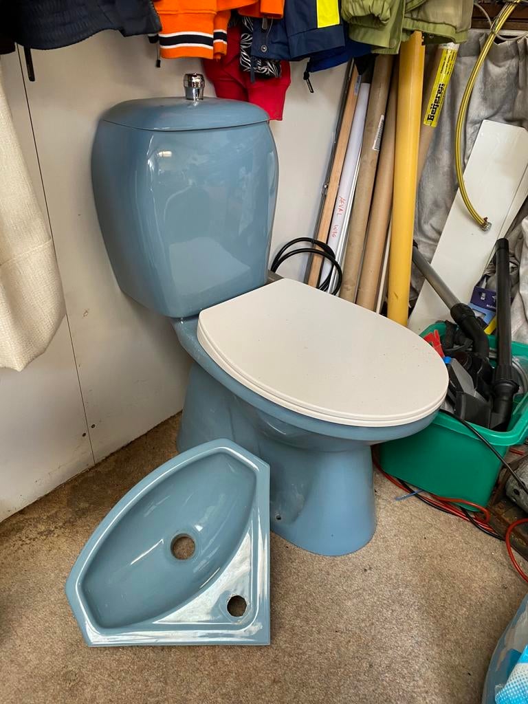 Originele Sphinx WC met fonteintje zeer goede staat, Ophalen, Toilet