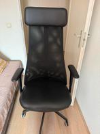 JÄRVFJÄLLET Bureaustoel met armleuningen, Glose zwart, Huis en Inrichting, Bureaustoelen, Ophalen, Gebruikt, Zwart, Bureaustoel
