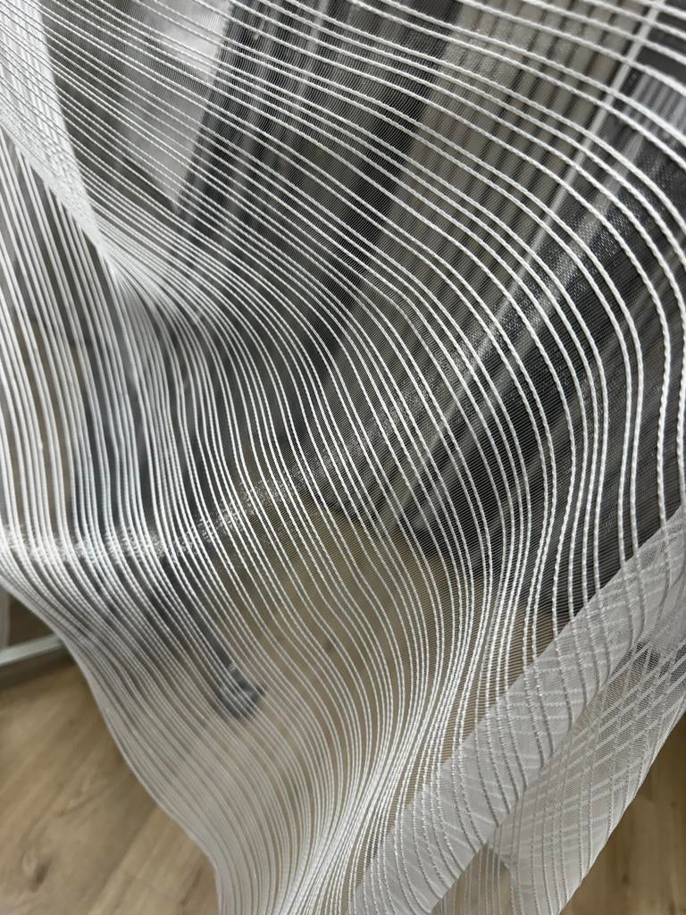 Vitrage opmaat %40 korting, Ophalen, Nieuw, Wit, 200 cm of meer