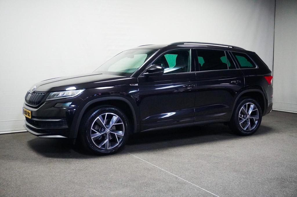 Skoda Kodiaq 1.5 TSI Sportline Business 7p., Euro 6, 4 cilinders, 150 pk, Zwart