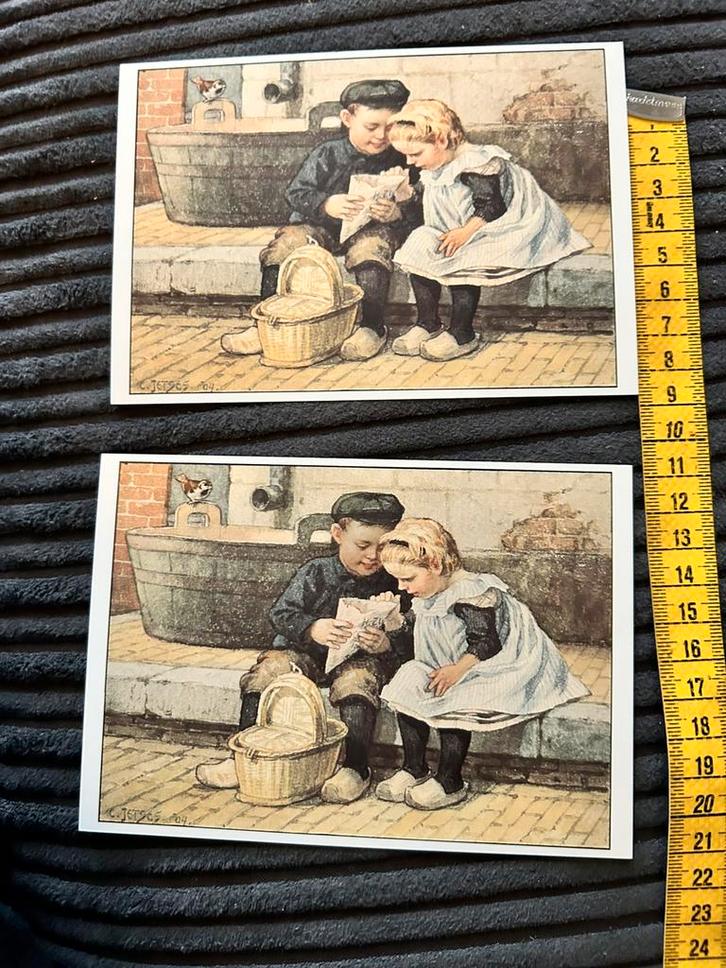 2 x oudere Ot en Sien kaarten, Verzamelen, Ansichtkaarten | Themakaarten, Ongelopen, Ophalen of Verzenden