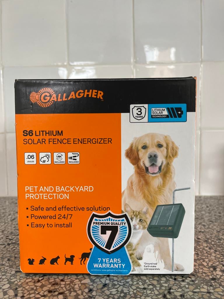 Gallagher S6 huisdier- en erfbescherming nieuw, Dieren en Toebehoren, Ophalen of Verzenden, Nieuw