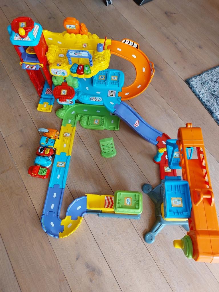 VTech Toet Toet Auto's Garage en de Bouwplaats!, Ophalen, Gebruikt, Jongen of Meisje