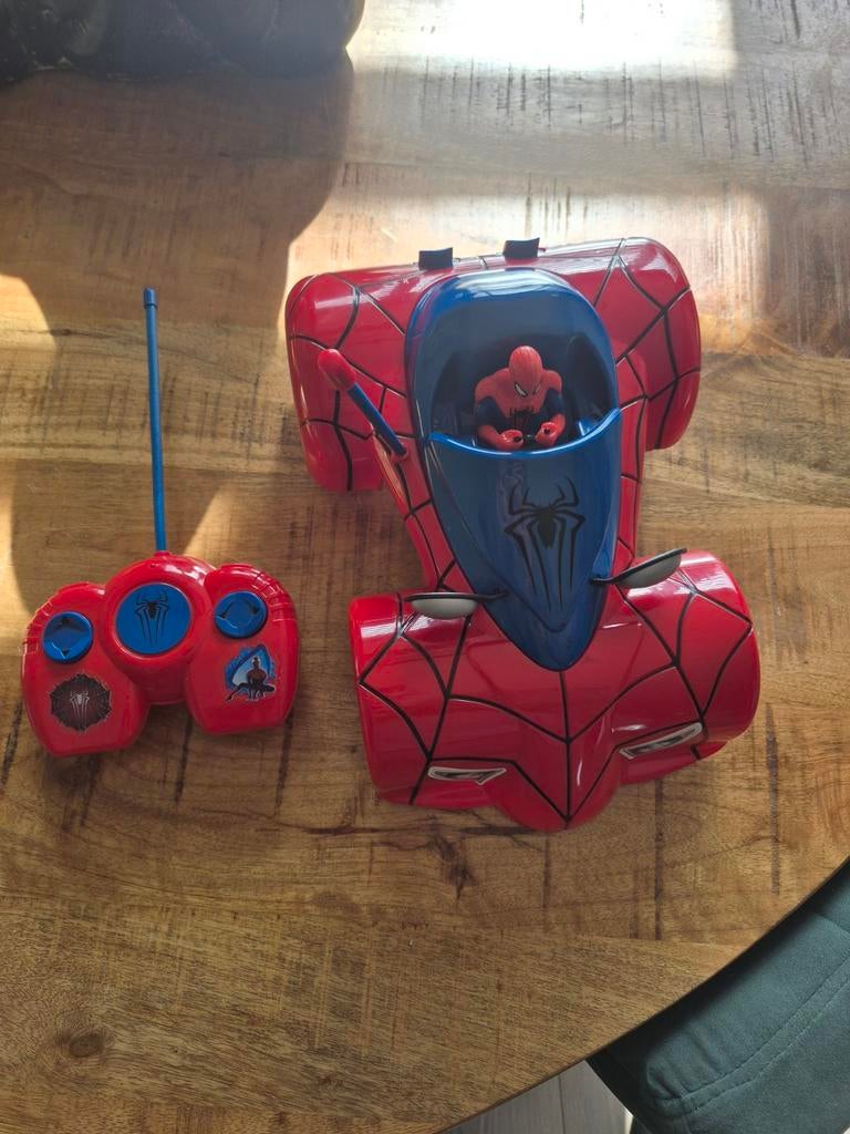 Spiderman Bestuurbare auto, Ophalen of Verzenden, Zo goed als nieuw, Afstandsbediening