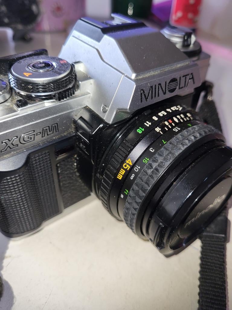 Minolta XG-M analoge camera, Audio, Tv en Foto, Fotocamera's Analoog, Ophalen