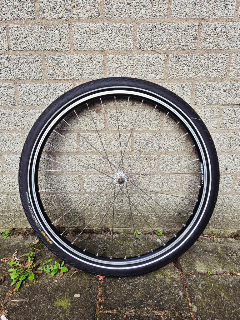 Gazelle voorwiel band met velg 28 inch, Fietsen en Brommers, Fietsonderdelen, Ophalen