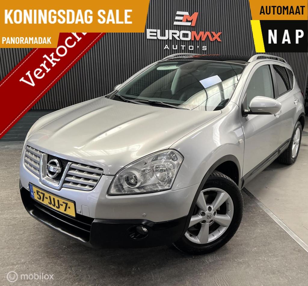 Nissan Qashqai 2.0 Tekna - NAP-Pano-Navi-Stoelverwarming., Gebruikt, Zwart, 4 cilinders, 1353 kg