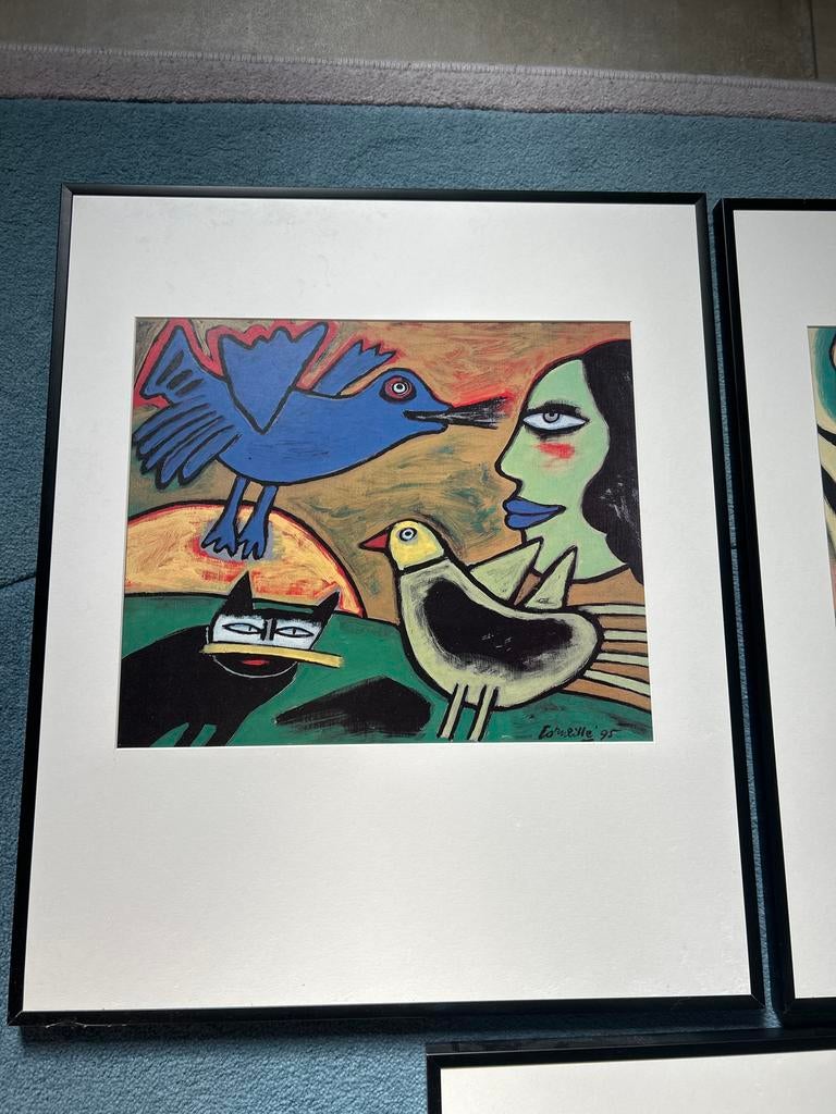 Reproductie van Corneille - set van 3, Ophalen of Verzenden