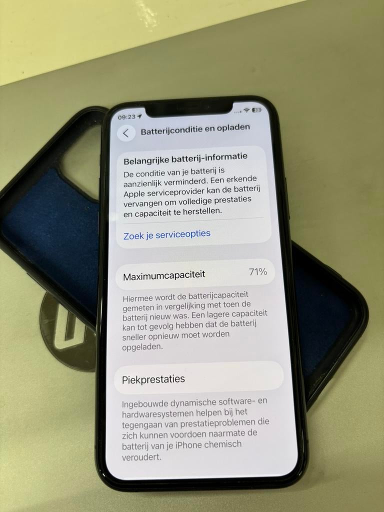 Iphone 11 pro, Telecommunicatie, Mobiele telefoons | Apple iPhone, 71 %, Zwart, Zo goed als nieuw, 64 GB