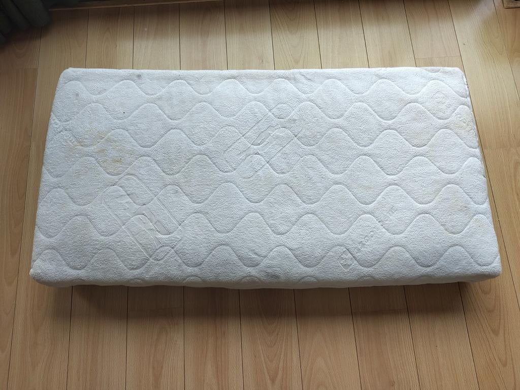 Matras babybed 60x120cm, Ophalen, Gebruikt, 190 cm of minder, Matras