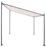 SORARA Milano Overkapping / Paviljoen 285 x 300 cm Zand, Ophalen, Zo goed als nieuw, Tuinpaviljoen