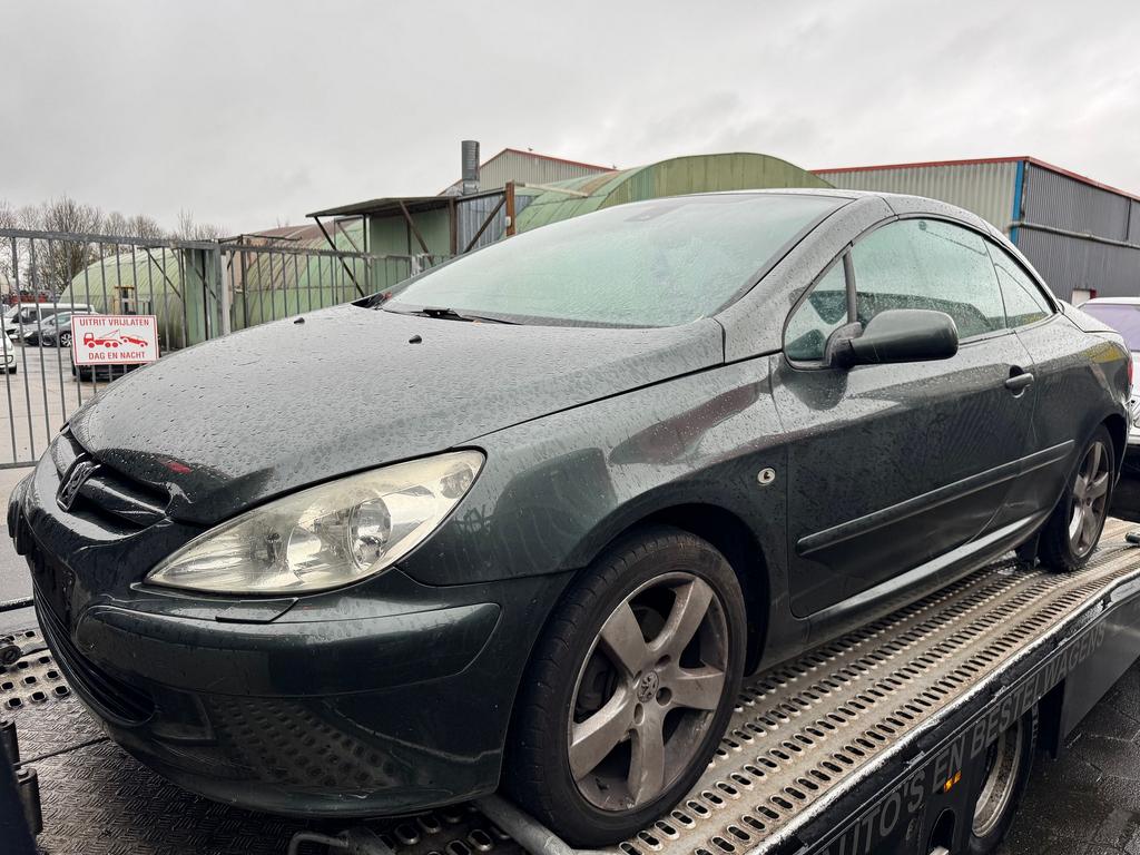 Peugeot 307 CC 2.0-16V 2004 veel onderdelen voorradig, Gebruikt, -, -, Ophalen of Verzenden
