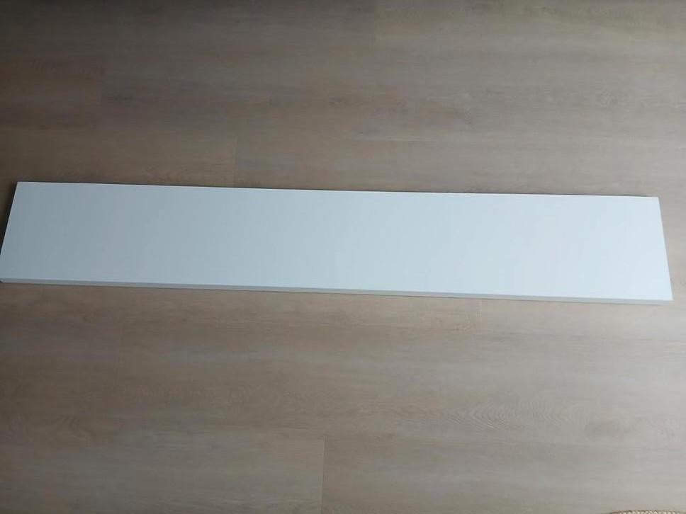 Nieuwe witte vensterbank geplastificeerd hout, Doe-het-zelf en Verbouw, Overige Doe-het-zelf en Verbouw, Ophalen, Nieuw