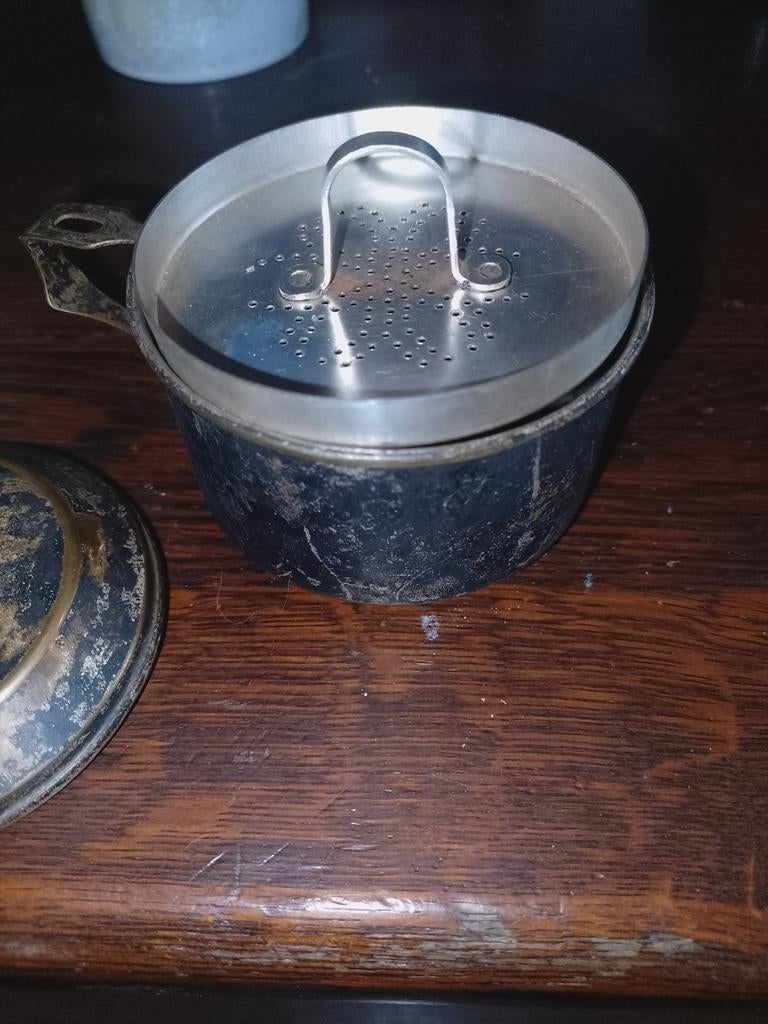 Ouderwets pour over  koffiezetapparaat, Huis en Inrichting, Keuken | Potten en Pannen, Ophalen of Verzenden, Rvs