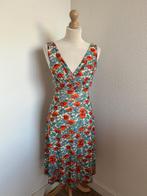 King Louie maat L bloemen rozen zomer jurk 2990, Maat 42/44 (L), Oranje, Ophalen of Verzenden, Zo goed als nieuw