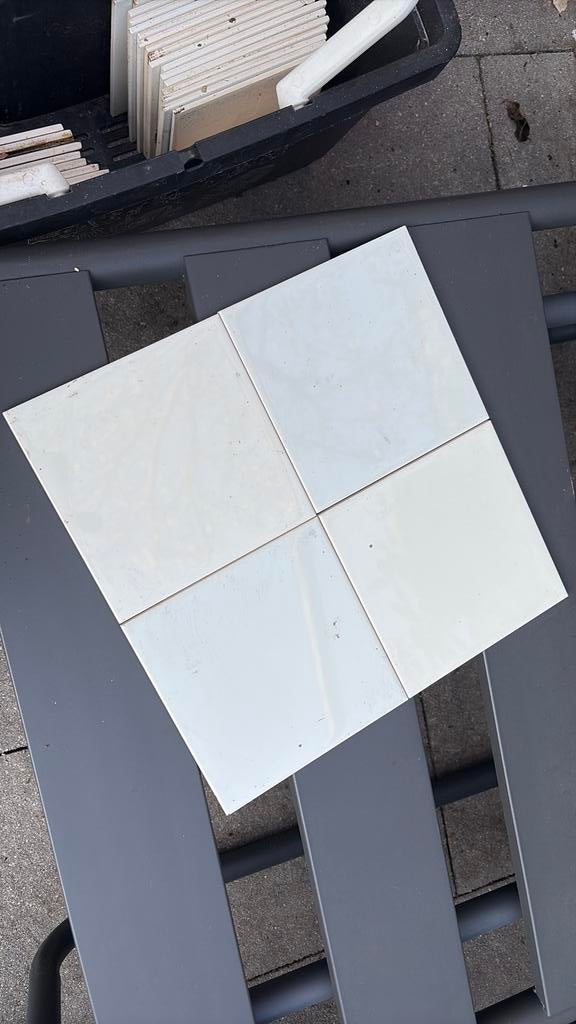 Wandtegels 15x15 mosa ca 1,4m2, Ophalen, Minder dan 20 cm, Zo goed als nieuw, Minder dan 5 m²