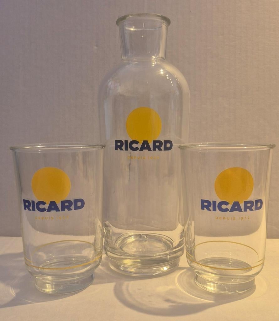 Ricard setje (W), Verzamelen, Ophalen of Verzenden, Nieuw, Glas of Glazen, Overige merken
