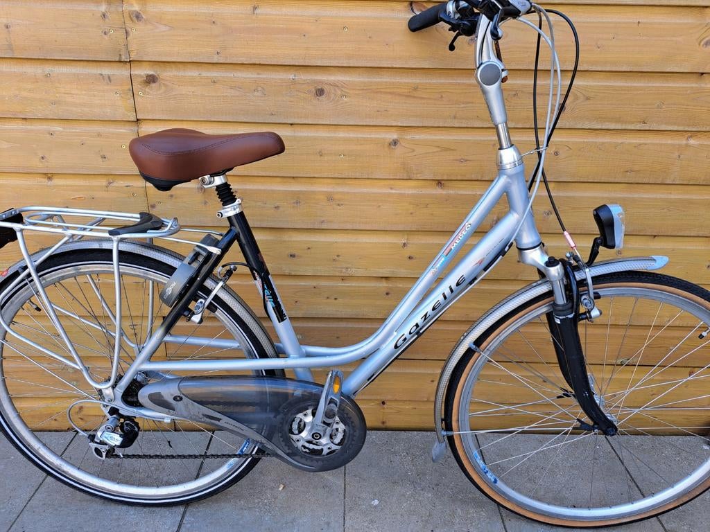 Nette Gazelle Medeo Damesfiets., Fietsen en Brommers, Fietsen | Dames | Damesfietsen, Ophalen, 53 tot 56 cm, Versnellingen, Zo goed als nieuw