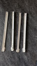 Blum laderails 50cm - 4 stuks, Minder dan 50 cm, Gebruikt, Crème, Ophalen of Verzenden