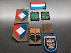 Nederland  -  divers/  stof emblemen., Ophalen of Verzenden, Landmacht, Nederland, Embleem of Badge
