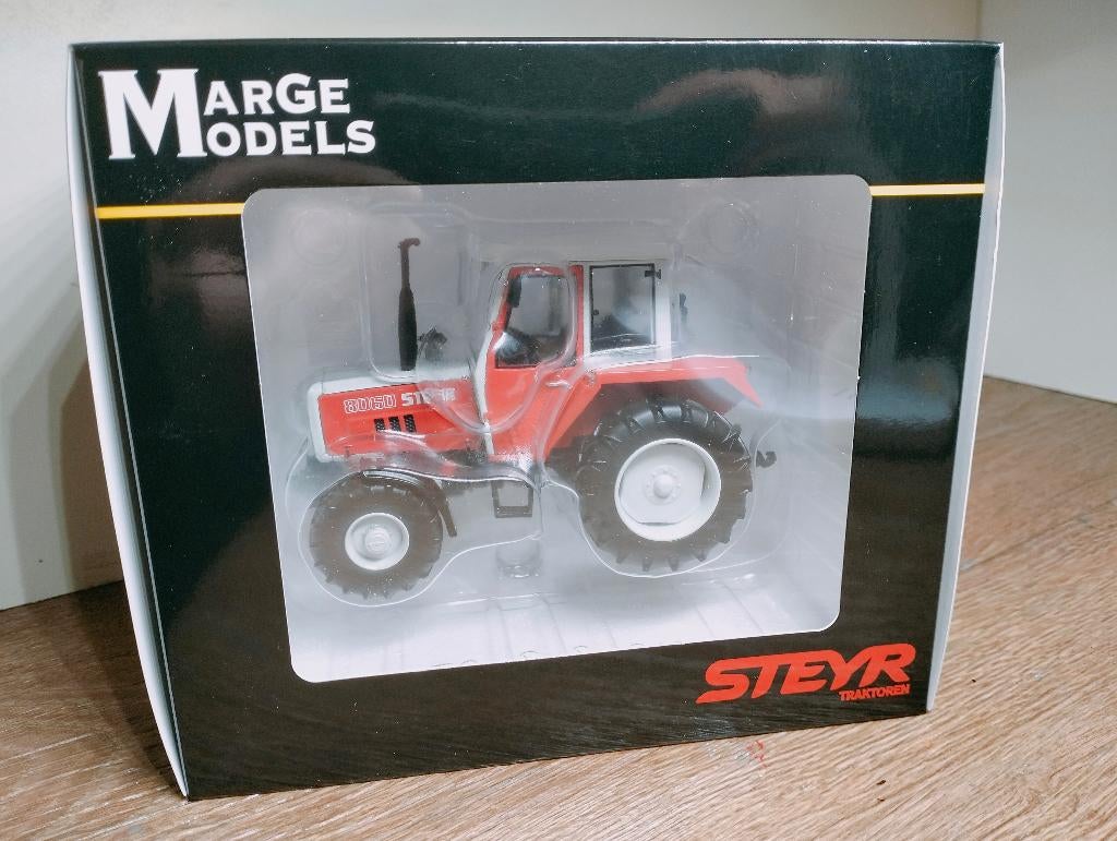 Te koop Marge Models Steyr 8060 SK1 4-WD., Ophalen of Verzenden, Nieuw, Tractor of Landbouw, Overige merken