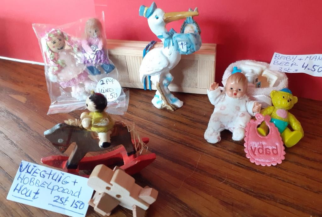 diversen poppenhuis spullen, Verzenden, Zo goed als nieuw, Poppenhuis